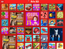 Tablet Screenshot of friv50.com